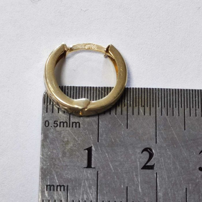 Златни обеци 1.48гр.