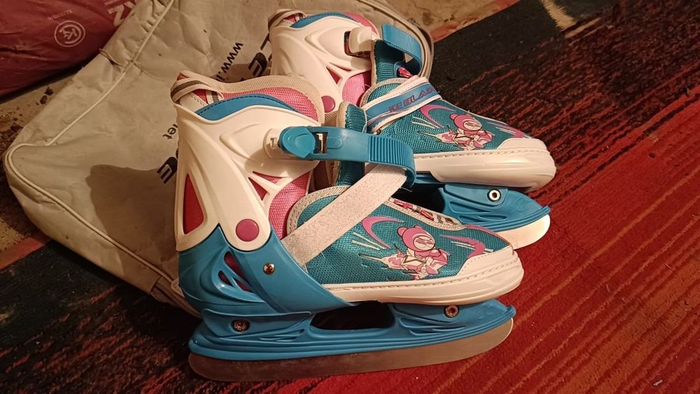 Коньки раздвижные и обычные