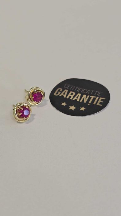 Cercei aur 14 K, 2.76 gr. (ECA 39 / b18370.3) – Garantie 2 ani