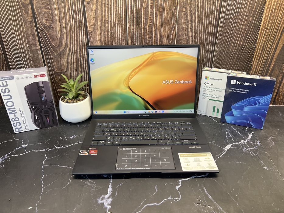 Ультрабук бизнес класса ASUS ZenBook 14 | Ryzen 7-5825U | 16GB | S10