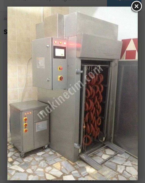 YKF firmasidan kolbassa va go`sht mahsulotlarini pishiruvchi PECH