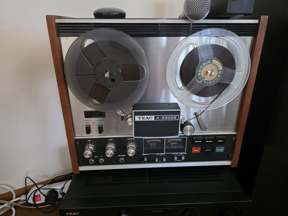 Magnetofon TEAC stare de functionare