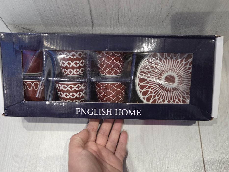 Сервиз чаши за кафе English Home