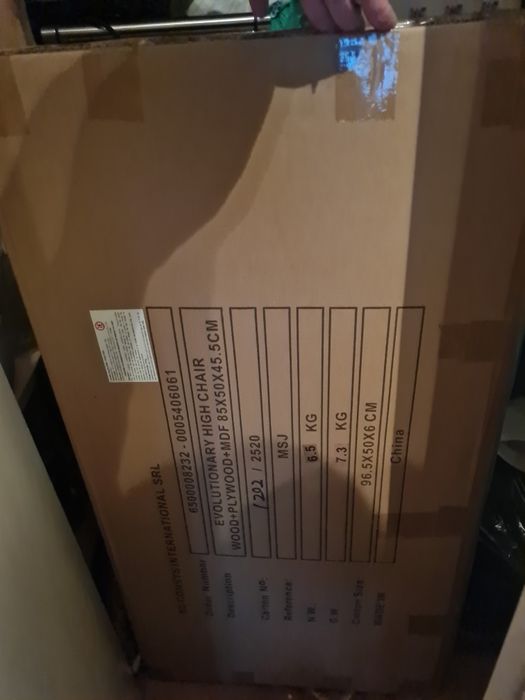 Scaun masa bebelus lemn