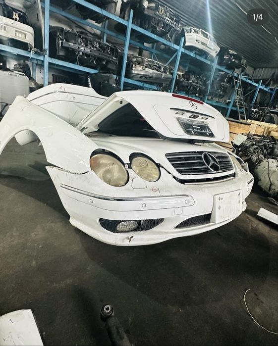 W215 CL55 AMG обвес бампер в круг авторазбор мерседес бу оригинал