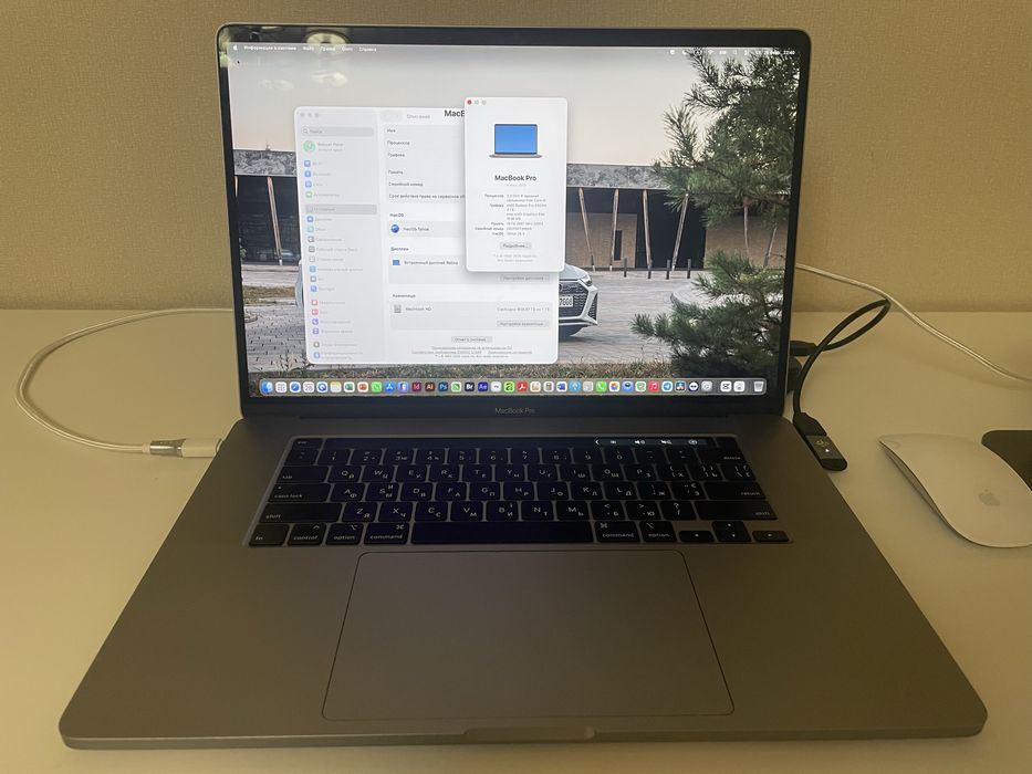 Macbook Pro 2019 corei9 1TB SSD