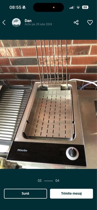 Gratar Miele made in Germany