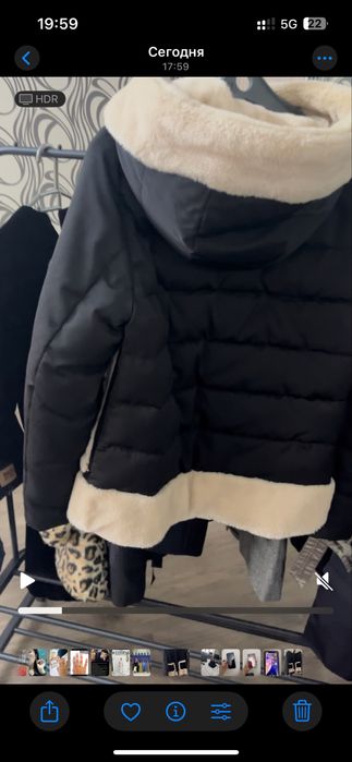 Куртка зимняя теплая