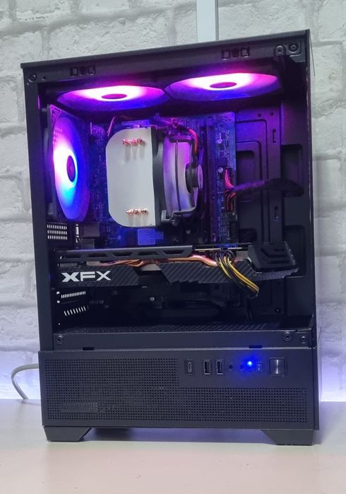 Unitate PC Gaming: i3 9100f/16GB RAM/RX580 4GB/SSD 256/500GB HDD/aRGB