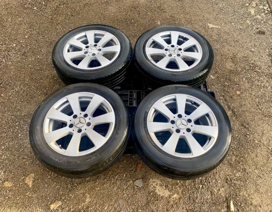 Алуминиеви джанти 16" 5x112 + ГУМИ 195/60/16 -Mercedes C-Class,A,B,CLA