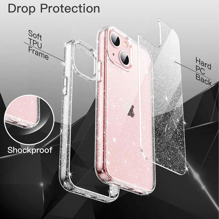 Блестящ Кейс Glitter Case за Apple iPhone 13 Mini