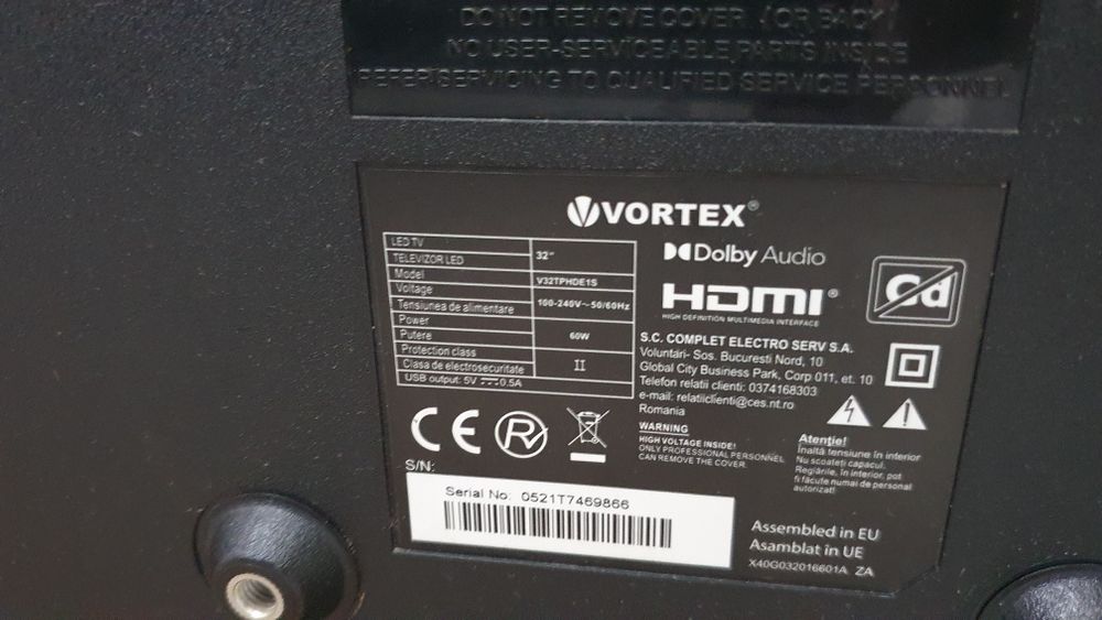 Tv smart vortex 32 " (81 cm)