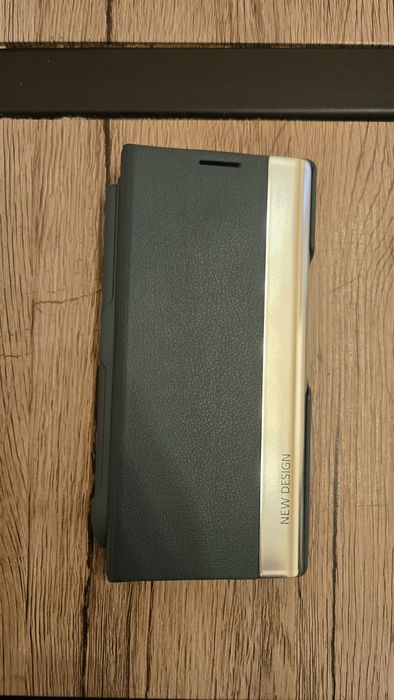 Husa noua nefolosita  Flip, Samsung Galaxy Z Fold 6, S Pen inclus, Protectie Completa verde