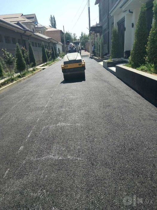 Асфальтлаш хизмати тез, сифатли, қулай нархда!