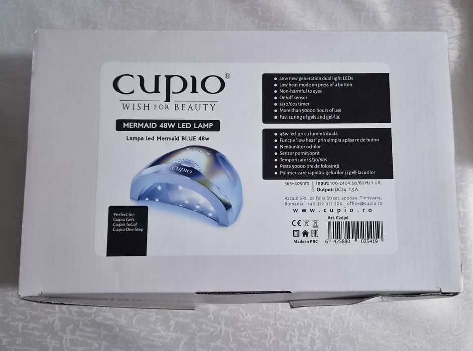 Lampa unghii led Cupio