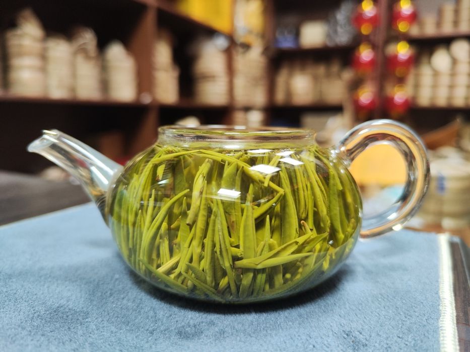 Зелёный чай с провинции Сычуань, горный