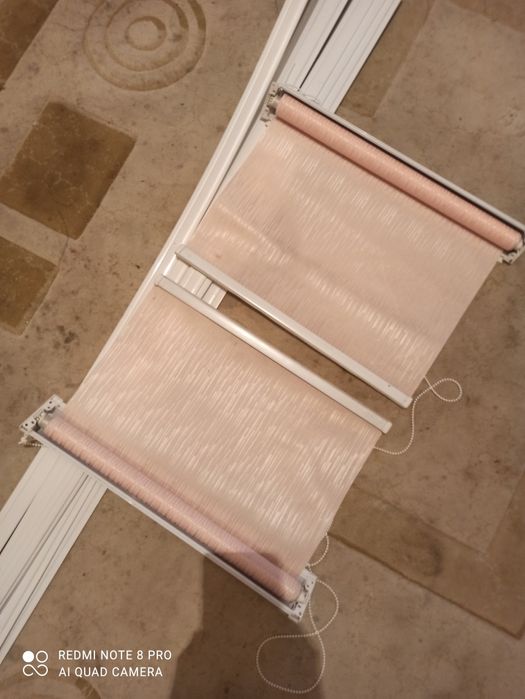 Ролл шторы с рейками