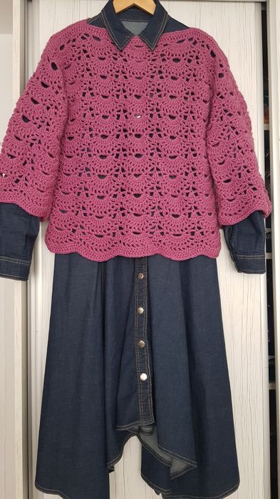 Bluza masura L crosetata