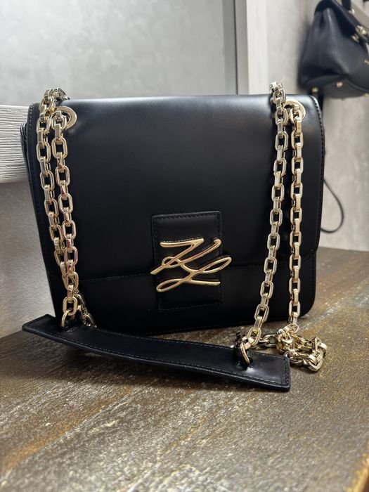 Дамска кожена чанта Karl lagerfeld