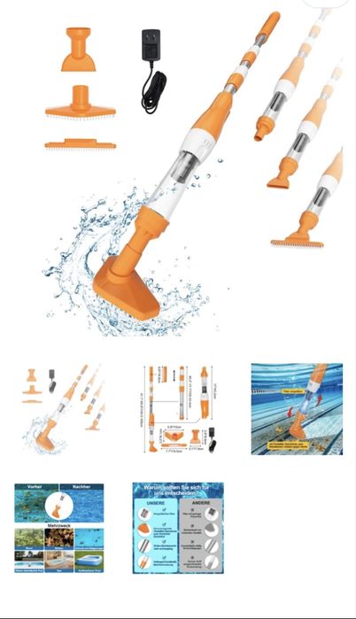 Прахосмукачка за басейн Poolypoly