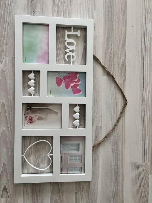 Vand tablou 4 rame foto 60/28 cm