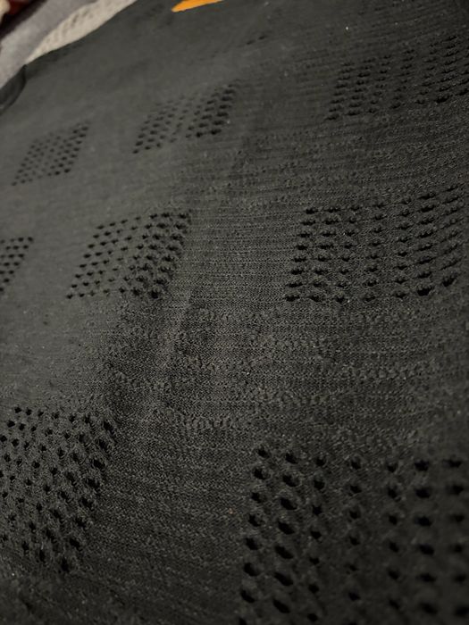 Louis Vuitton Black Textured Knit T-Shirt