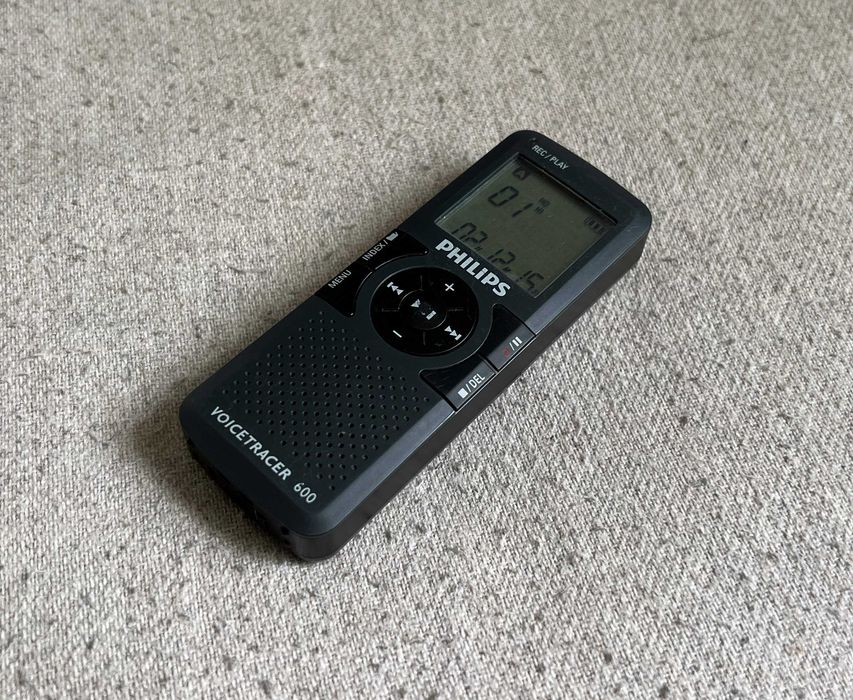 Reportofon digital Philips 600  Voice Tracer de 512 MB