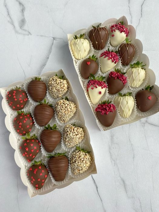 КЛУБНИКА в бельгийском шоколаде!