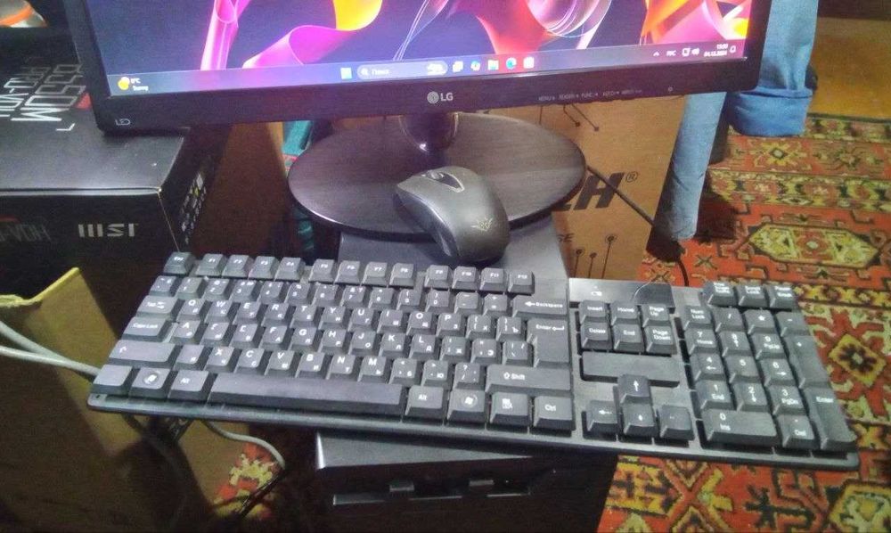 Готовый ПК на DDR4 + монитор LG 22" | Win11 активирован