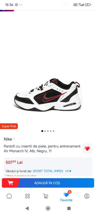 Adidași Nike Air Monarch lV