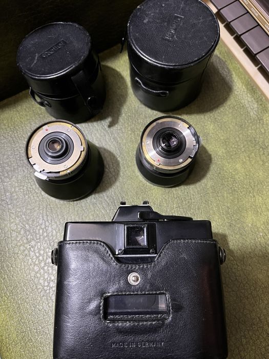 Aparat foto de colecție Rolleiflex SL 26 + optica