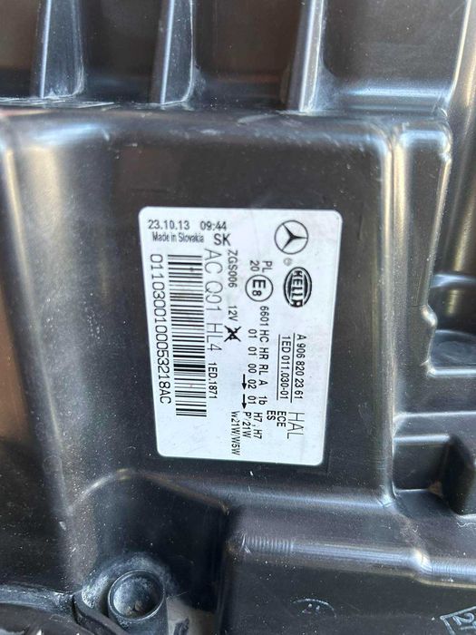 фар ляв Mercedes Sprinter 2013-2018г. #552S.