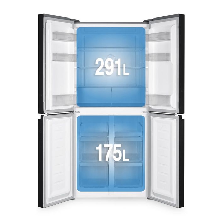 Нов инверторен side by side хладилник Diplomat NF470MDIE, No Frost