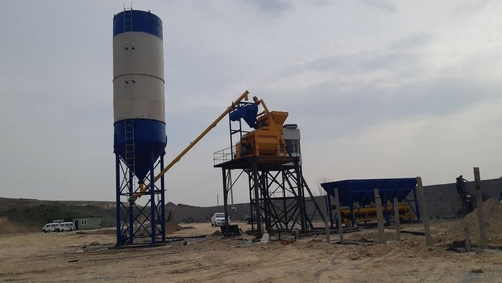 Установка бетонных заводы. Бетон заводларни курамиз. Электр монтаж