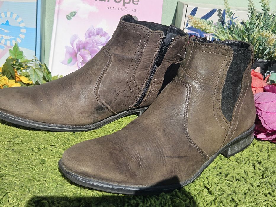 Limited мъжки боти от кожа N42