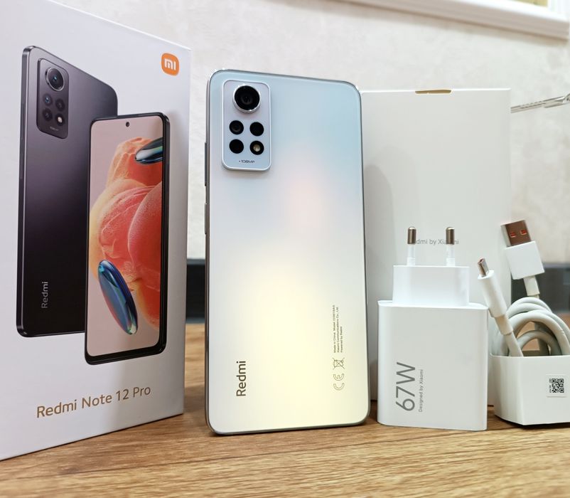 Redmi Note 12 Pro 256ГБ Весь комплект.