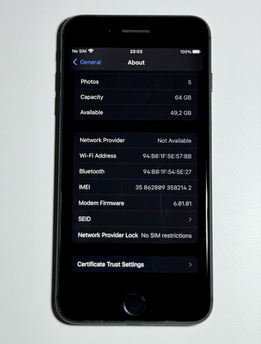 iPhone 8 Plus Nevelocked