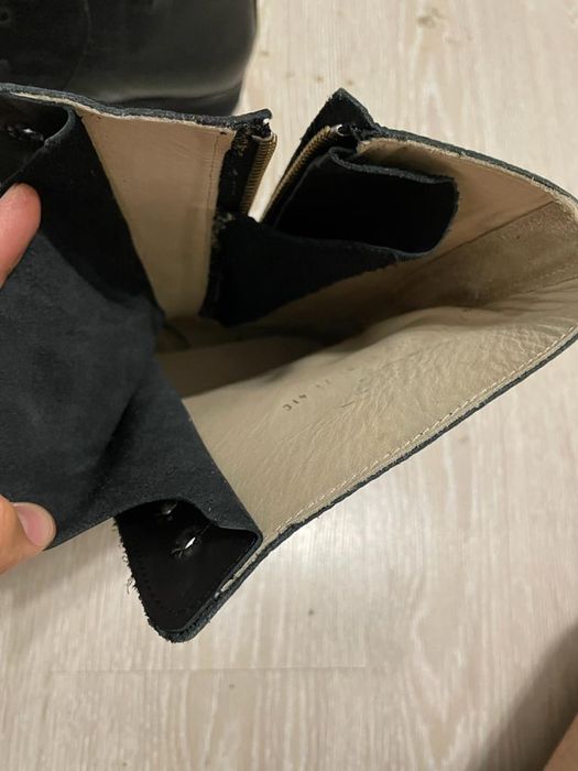 Продам ботинки (унтята) из чистой кожи!