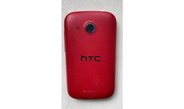 компактный смартфон HTC Desire C red. Плохо работает экран.