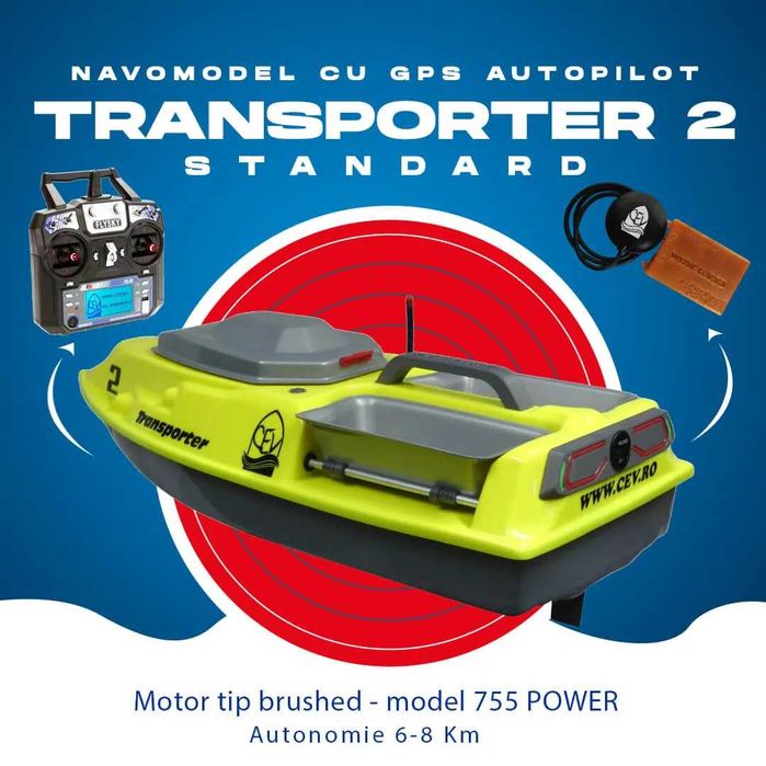 Navomodel cu GPS si Autopilot – Transporter 2 Standard
