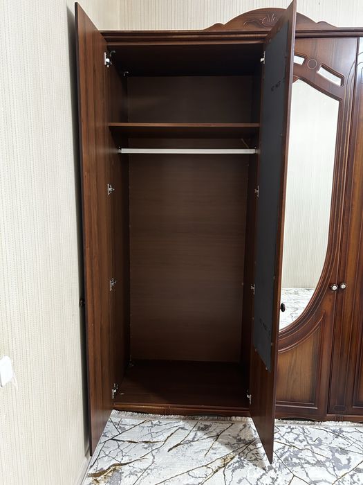 Продам кровать и шкаф