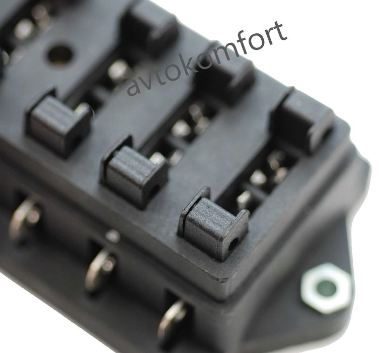 2 или 6 Места Кутия За Бушон + 10 Предпазители За Автомобил