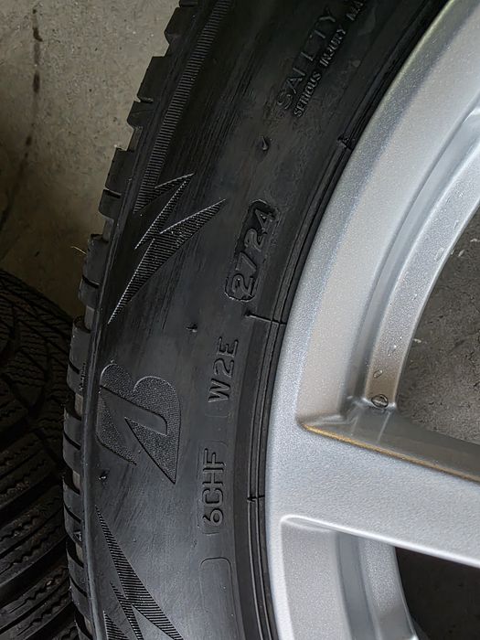 Jante cu anvelope Skoda Octavia, Audi, VW, 205 55 r17 5×112mm 57.1mm