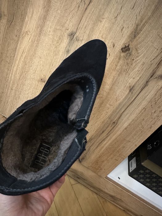 Зимние ботинки мужская обувь