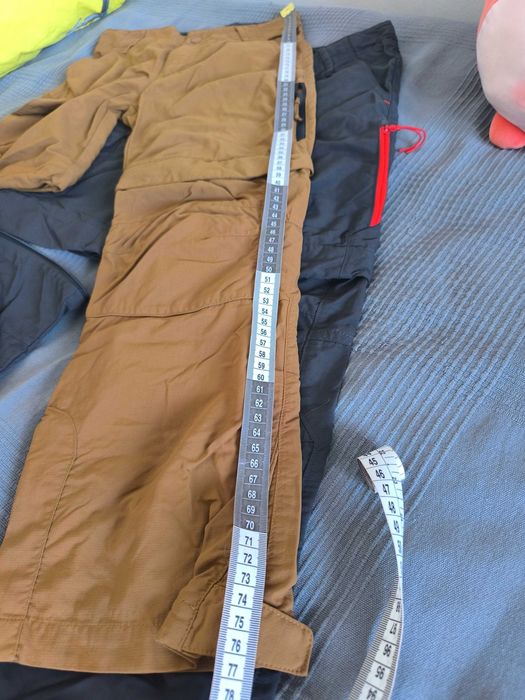 2 Pantaloni drumeție scurt/lung , 8 ani, subțiri - 70 Ron
