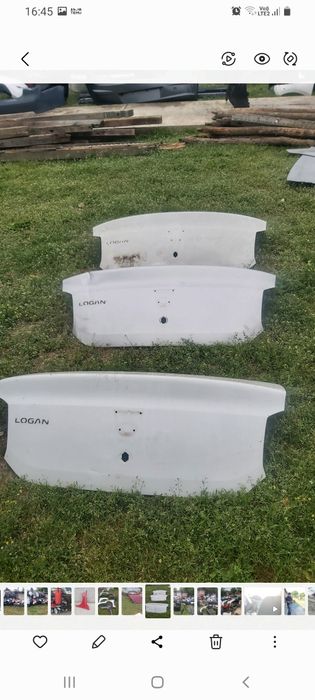 Bara Logan  , aripa sânga dreaptă  , capote