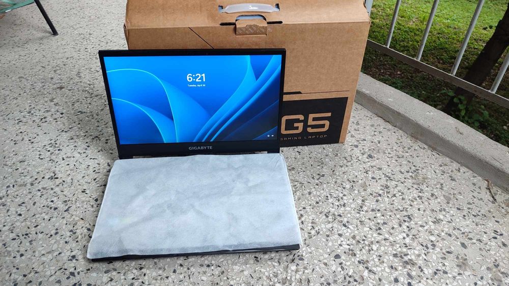 Геймърски лаптоп Gygabyte с RTX 3060