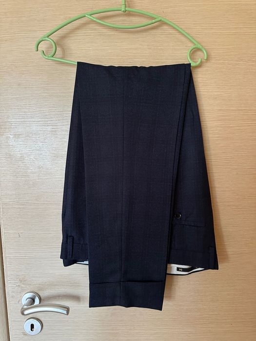 Нов мъжки син костюм с етикет DOPPELGÄNGER