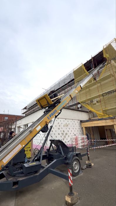 Inchiriez lift materiale pentru constructii si mobila, schela de inchiriat