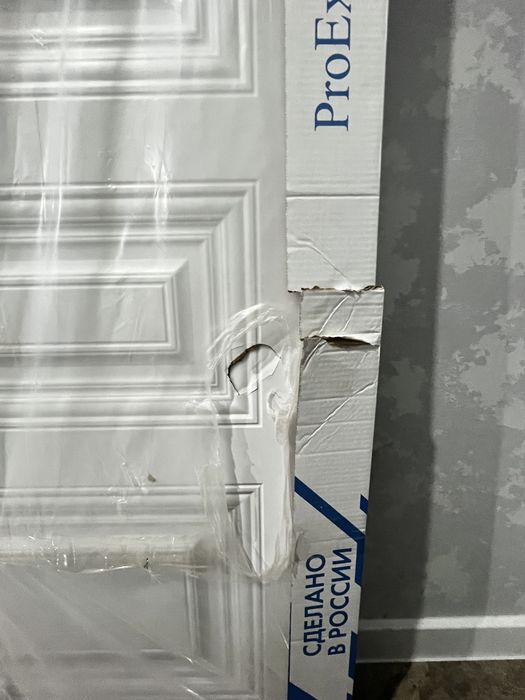 Жаңа есік, дверь - 5-7 см дефект